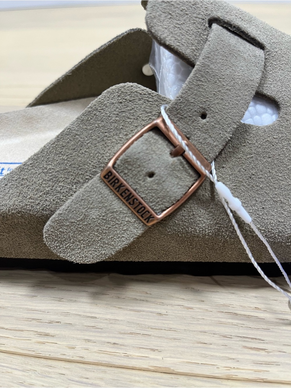 Birkenstock Boston BS Taupe Suede Clogs Size, 36, 37, 38, 39, 40 NWT - Picture 5 of 5